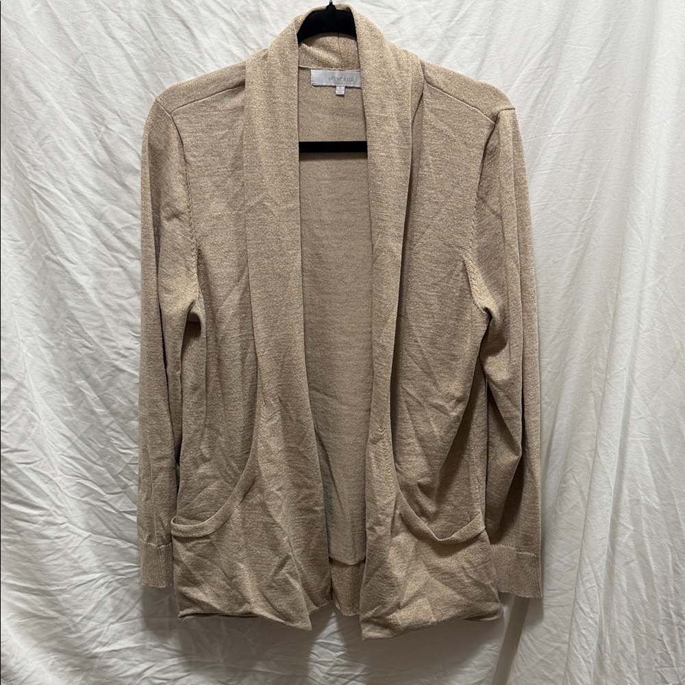 Verve Ami Metallic Gold Sweater